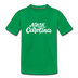 North Carolina Youth T-Shirt - Hand Lettered Youth North Carolina Tee - kelly green