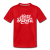 North Dakota Youth T-Shirt - Hand Lettered Youth North Dakota Tee - red