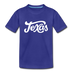 Texas Youth T-Shirt - Hand Lettered Youth Texas Tee - royal blue