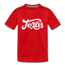 Texas Youth T-Shirt - Hand Lettered Youth Texas Tee - red
