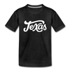 Texas Youth T-Shirt - Hand Lettered Youth Texas Tee - charcoal gray