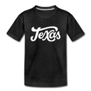 Texas Youth T-Shirt - Hand Lettered Youth Texas Tee - charcoal gray