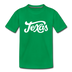 Texas Youth T-Shirt - Hand Lettered Youth Texas Tee - kelly green
