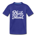 Rhode Island Youth T-Shirt - Hand Lettered Youth Rhode Island Tee - royal blue