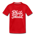 Rhode Island Youth T-Shirt - Hand Lettered Youth Rhode Island Tee - red