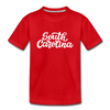 South Carolina Youth T-Shirt - Hand Lettered Youth South Carolina Tee