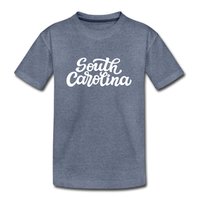 South Carolina Youth T-Shirt - Hand Lettered Youth South Carolina Tee