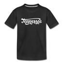 Tennessee Youth T-Shirt - Hand Lettered Youth Tennessee Tee - black