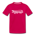 Tennessee Youth T-Shirt - Hand Lettered Youth Tennessee Tee - dark pink