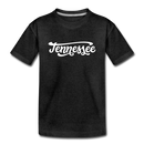 Tennessee Youth T-Shirt - Hand Lettered Youth Tennessee Tee - charcoal gray