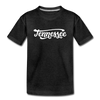 Tennessee Youth T-Shirt - Hand Lettered Youth Tennessee Tee - charcoal gray
