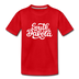 South Dakota Youth T-Shirt - Hand Lettered Youth South Dakota Tee - red