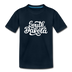 South Dakota Youth T-Shirt - Hand Lettered Youth South Dakota Tee - deep navy