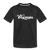 Wisconsin Youth T-Shirt - Hand Lettered Youth Wisconsin Tee - black