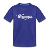 Wisconsin Youth T-Shirt - Hand Lettered Youth Wisconsin Tee