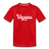 Virginia Youth T-Shirt - Hand Lettered Youth Virginia Tee - red