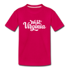 West Virginia Youth T-Shirt - Hand Lettered Youth West Virginia Tee