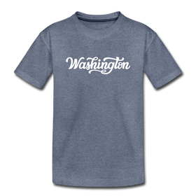 Washington Youth T-Shirt - Hand Lettered Youth Washington Tee