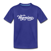 Wyoming Youth T-Shirt - Hand Lettered Youth Wyoming Tee