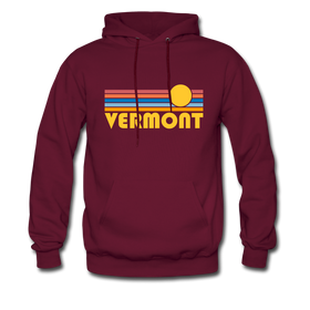 June Custom - Vermont Retro Sunrise Hoodie