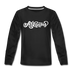 Arkansas Youth Long Sleeve Shirt - Hand Lettered Youth Long Sleeve Arkansas Tee - black