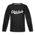 Connecticut Youth Long Sleeve Shirt - Hand Lettered Youth Long Sleeve Connecticut Tee - black