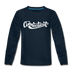 Connecticut Youth Long Sleeve Shirt - Hand Lettered Youth Long Sleeve Connecticut Tee - deep navy