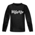 Delaware Youth Long Sleeve Shirt - Hand Lettered Youth Long Sleeve Delaware Tee - charcoal gray