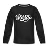 Florida Youth Long Sleeve Shirt - Hand Lettered Youth Long Sleeve Florida Tee