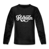 Florida Youth Long Sleeve Shirt - Hand Lettered Youth Long Sleeve Florida Tee