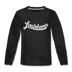 Louisiana Youth Long Sleeve Shirt - Hand Lettered Youth Long Sleeve Louisiana Tee - black