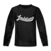 Louisiana Youth Long Sleeve Shirt - Hand Lettered Youth Long Sleeve Louisiana Tee - charcoal gray