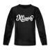 Illinois Youth Long Sleeve Shirt - Hand Lettered Youth Long Sleeve Illinois Tee - charcoal gray