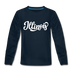 Illinois Youth Long Sleeve Shirt - Hand Lettered Youth Long Sleeve Illinois Tee - deep navy