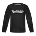 Massachusetts Youth Long Sleeve Shirt - Hand Lettered Youth Long Sleeve Massachusetts Tee - black