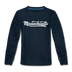 Massachusetts Youth Long Sleeve Shirt - Hand Lettered Youth Long Sleeve Massachusetts Tee - deep navy