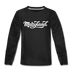 Maryland Youth Long Sleeve Shirt - Hand Lettered Youth Long Sleeve Maryland Tee - black