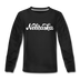 Nebraska Youth Long Sleeve Shirt - Hand Lettered Youth Long Sleeve Nebraska Tee - black