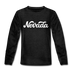 Nevada Youth Long Sleeve Shirt - Hand Lettered Youth Long Sleeve Nevada Tee - charcoal gray