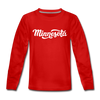 Minnesota Youth Long Sleeve Shirt - Hand Lettered Youth Long Sleeve Minnesota Tee