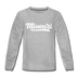 Missouri Youth Long Sleeve Shirt - Hand Lettered Youth Long Sleeve Missouri Tee - heather gray