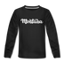 Montana Youth Long Sleeve Shirt - Hand Lettered Youth Long Sleeve Montana Tee - black