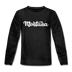 Montana Youth Long Sleeve Shirt - Hand Lettered Youth Long Sleeve Montana Tee - charcoal gray