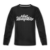 New Hampshire Youth Long Sleeve Shirt - Hand Lettered Youth Long Sleeve New Hampshire Tee - black