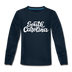 South Carolina Youth Long Sleeve Shirt - Hand Lettered Youth Long Sleeve South Carolina Tee - deep navy