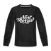New Mexico Youth Long Sleeve Shirt - Hand Lettered Youth Long Sleeve New Mexico Tee - black
