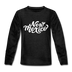 New Mexico Youth Long Sleeve Shirt - Hand Lettered Youth Long Sleeve New Mexico Tee - charcoal gray