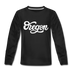 Oregon Youth Long Sleeve Shirt - Hand Lettered Youth Long Sleeve Oregon Tee - black