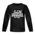 South Dakota Youth Long Sleeve Shirt - Hand Lettered Youth Long Sleeve South Dakota Tee - charcoal gray