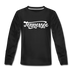 Tennessee Youth Long Sleeve Shirt - Hand Lettered Youth Long Sleeve Tennessee Tee - black